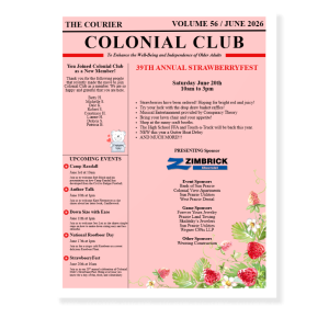 Colonial Club June Newsletter